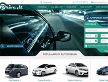 Tablet Screenshot of drive.lt